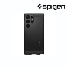 SPIGEN-S23 Ultra 酷黑隱形支架保護殼-黑