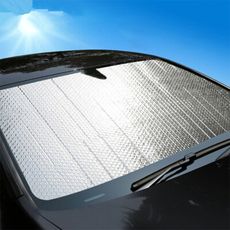【荷生活】車窗隔絕紫外線降溫遮陽罩 汽車前擋玻璃防曬隔熱反光板-轎車遮陽六件套