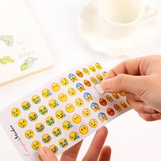 【芬菲文創】emoji表情貼紙 可愛表情符號貼紙12張入