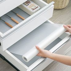 【荷生活】日式EVA加厚半透明可裁剪防水防塵櫥櫃墊 -45*150