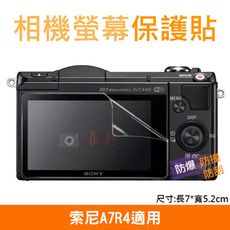 索尼A7R4相機螢幕保護貼 Sony 相機膜 螢幕保護膜 防撞/防刮/防汙 附清潔布 攝影配件 高透