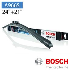 【BOSCH 博世】 AERO TWIN A966S 24"/21" 汽車專用軟骨雨刷