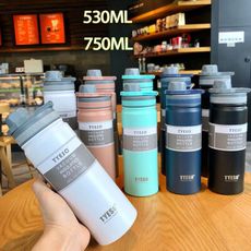 大容量時尚隨行冰霸杯750ML手提 304不繡鋼 保溫杯 隨行杯咖啡杯