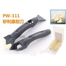 臺灣製 PW111 矽利康刮刀 矽力康工具 Silicone 刮刀抹平 邊刀錐型刀抹刀刮刀開瓶刀填縫