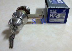《LockWare》廣安牌 C9600型 喇叭鎖 (附三支鎖匙) 85mm 客廳鎖 辦公室鎖 臥室門