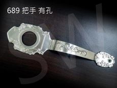 ID689 有孔把手 230mm 銀色 附螺絲 鋁門把手 不鏽鋼把手 門把 手把 落地門把手 把手