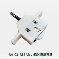 RA-03『昇瑋鋁窗』REBAR 力霸紗窗調整輪 紗門調整輪 紗窗輪 紗門輪 塑膠輪 鋁窗輪 鋁門輪