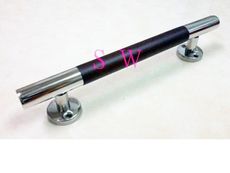 W1-723 白鐵實木把手 249 mm 平頭 304不銹鋼 白鐵把手 ST實木把手 門把 手把把手