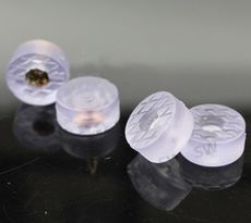 HA006 圓形透明腳墊(10個入) 止滑腳墊 附螺絲 矽膠墊 桌腳墊 櫃子腳墊 椅子腳墊 保護墊