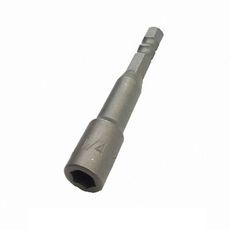 【3入】六角套筒頭（6.35mm 附磁）起子頭套筒 SA002