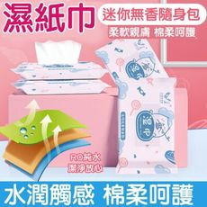 濕紙巾隨身包【30入】純水濕紙巾(10抽/包) 低敏不刺激濕紙巾 濕式衛生紙 BB015-S