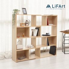 【LiFArt】MIT日系隔間伸縮置物架/收納櫃/書架
