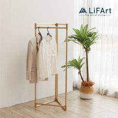 【LiFArt】鋁合金超輕量百變室內掛衣架-3段式加高款