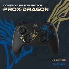 GAME'NIR Switch ProX-Dragon龍紋 無線手把 支援喚醒 NFC amiibo