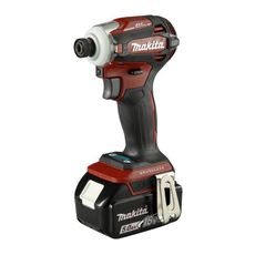 MAKITA 牧田 DTD172酒紅色 18V無刷衝擊起子機 18V 6.0A*(DTD172)