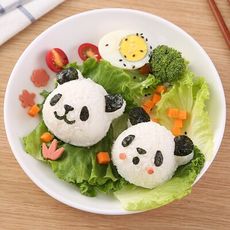 小熊貓飯糰模具