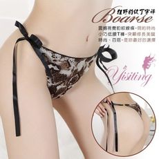 【緁希情趣】《Yisiting》夢魅時分！豹紋環扣繫帶T字褲﹝D﹞