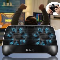 BLADE炫風手機散熱器  手機支架 手機遊戲手柄 散熱風扇 手機降溫器