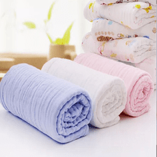 純棉六層嬰兒紗布浴巾