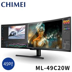 【奇美CHIMEI】49吋32:9量子點曲面 電競螢幕 ML-49C20W