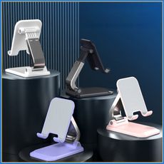 繽紛色彩可折疊可伸縮手機平板桌上型支架M3466 【AShop】