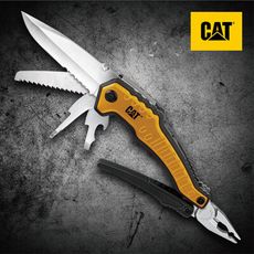 CAT® 九合一XL多功能工具鉗 登山露營工具 折疊刀