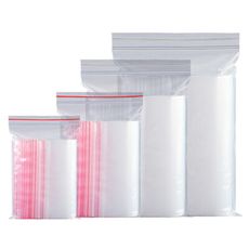 【DY280E】PE 夾鍊袋-4號100入 食品密封夾鏈袋 透明包裝袋 糖果袋 食品袋 中藥袋