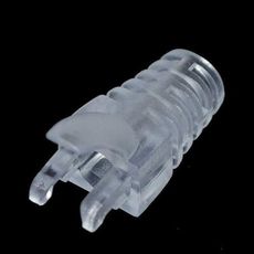 【DD309】網路水晶頭透明護套 rj45水晶頭8P8C環保五類六類通用 多色爪子保護套