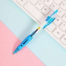 【GJ210】按壓式 中性筆 0.5mm 水性 1008 子彈頭 防滑 記帳筆 原子筆 自動筆 批發