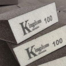 【O675】Kingdom海綿砂塊 木工油漆工藝品模型拋光 不銹鋼毛刺打磨