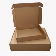 【GV198】三層飛機紙盒T4號25x20x7cm牛皮紙箱 包裝盒 紙盒 瓦楞紙箱 披薩盒 飛機盒