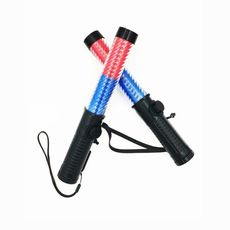【DB310】LED 指揮棒 充電款 30cm 交通 警示棒 磁鐵 蜂鳴器 哨音 防水 三段警示燈