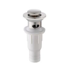 【DP495】ABS 下水器 按壓式 帶溢水孔 落水頭 排水器 排水管 洗手槽 臉盆 排水器 排水口