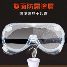 【GG302B】透明護目鏡S50B-四氣孔防起霧款 全罩式安全防護鏡 安全眼鏡 防風沙 防塵