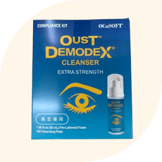 DEMODEX合舒蟎眼瞼清潔 眼部清潔 50ml/盒+100片棉片 惠登藥局