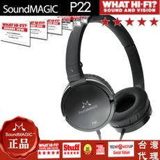 SoundMAGIC P22 頭戴式折疊中耳機 專業監聽級入耳式耳機