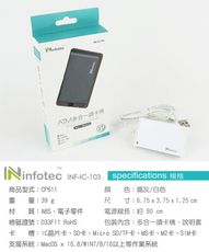 infotec IC103 ATM多合一記憶卡晶片讀卡機