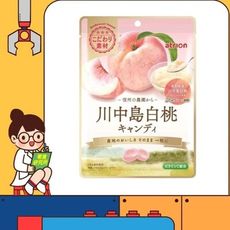 日本 Atrion 川中島 白桃風味糖 白桃 水蜜桃 糖果 桃子味糖果 硬糖 日本糖果 水果糖 日本