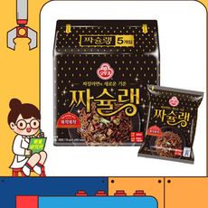 韓國 OTTOGI 不倒翁 頂級金炸醬麵 5入/袋 三星主廚炸醬麵 頂級炸醬麵 炸醬麵 韓國炸醬麵