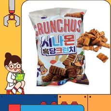 韓國超好吃新品！大推！ CRUNCHUS 肉桂黑糖風味餅乾 80g 吉拿棒風味餅乾 吉拿棒餅乾 肉桂