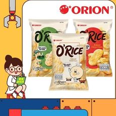 韓國 Orion 好麗友 ORICE 好滋味米餅 12入/袋 韓國米餅 雪餅 海苔仙貝 起司馬鈴薯仙