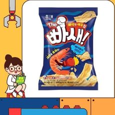 韓國 HAITAI 海太 酥脆鮮蝦風味餅乾 55g 蝦片 酥脆鮮蝦片 蝦味餅乾 蝦片餅乾 薄脆蝦片