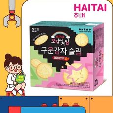 韓國 HAITAI 海太 魷魚遊戲 烘焙馬鈴薯脆片 12包 甜辣味 辣味薄片馬鈴薯餅乾 烘烤馬鈴薯脆