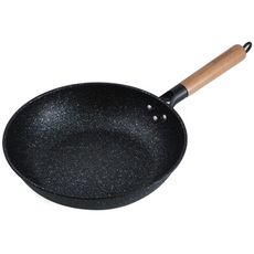 賓利麥飯石深型煎炒鍋-32cm