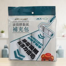 【一品川流】 熊圓滾筒膠黏紙補充包-60周