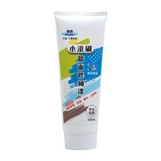 【一品川流】優得小滾刷牆面修補漆-平光白色-300ml