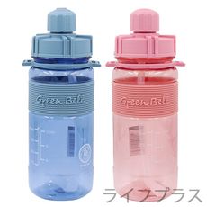 彈跳吸管太空壺(附背帶)-600ml