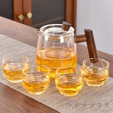 Kiyodo可直火玻璃泡茶-五件套