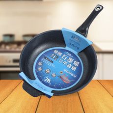 【一品川流】韓國石墨烯IH不沾深型平底鍋-28cm(無蓋)