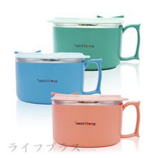 【一品川流】SweetHome XO#304不鏽鋼密封湯碗-1400ml